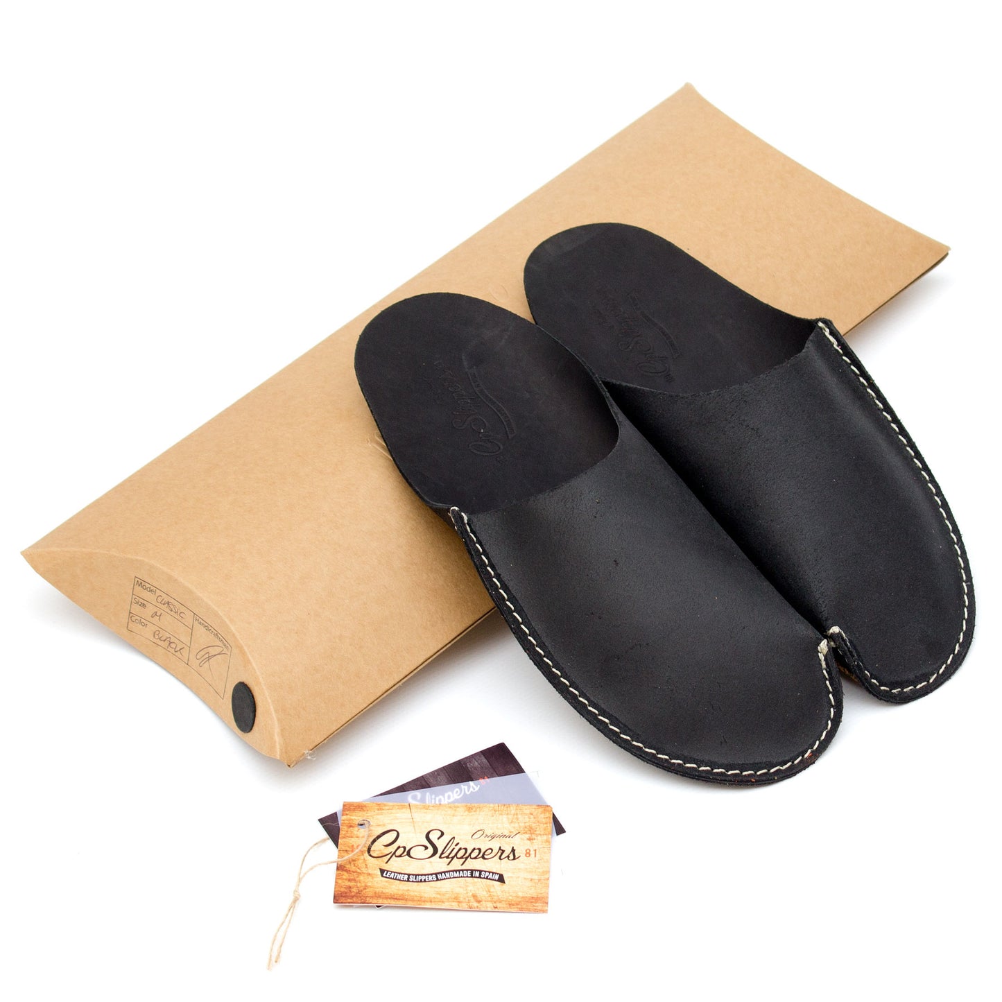 Black CP Slippers minimalist collection home shoes