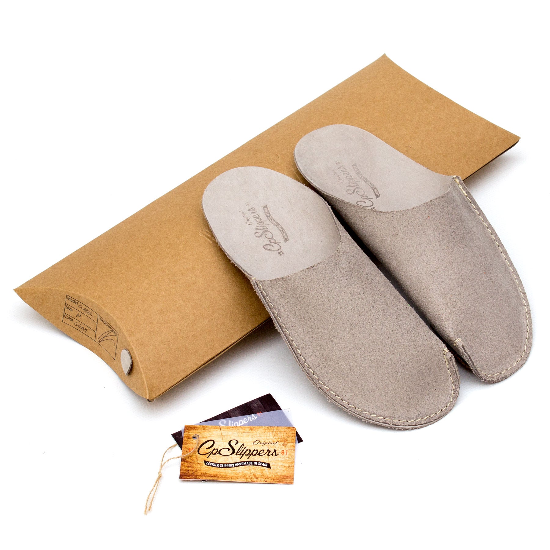 Gray CP Slippers minimalist for home shoes