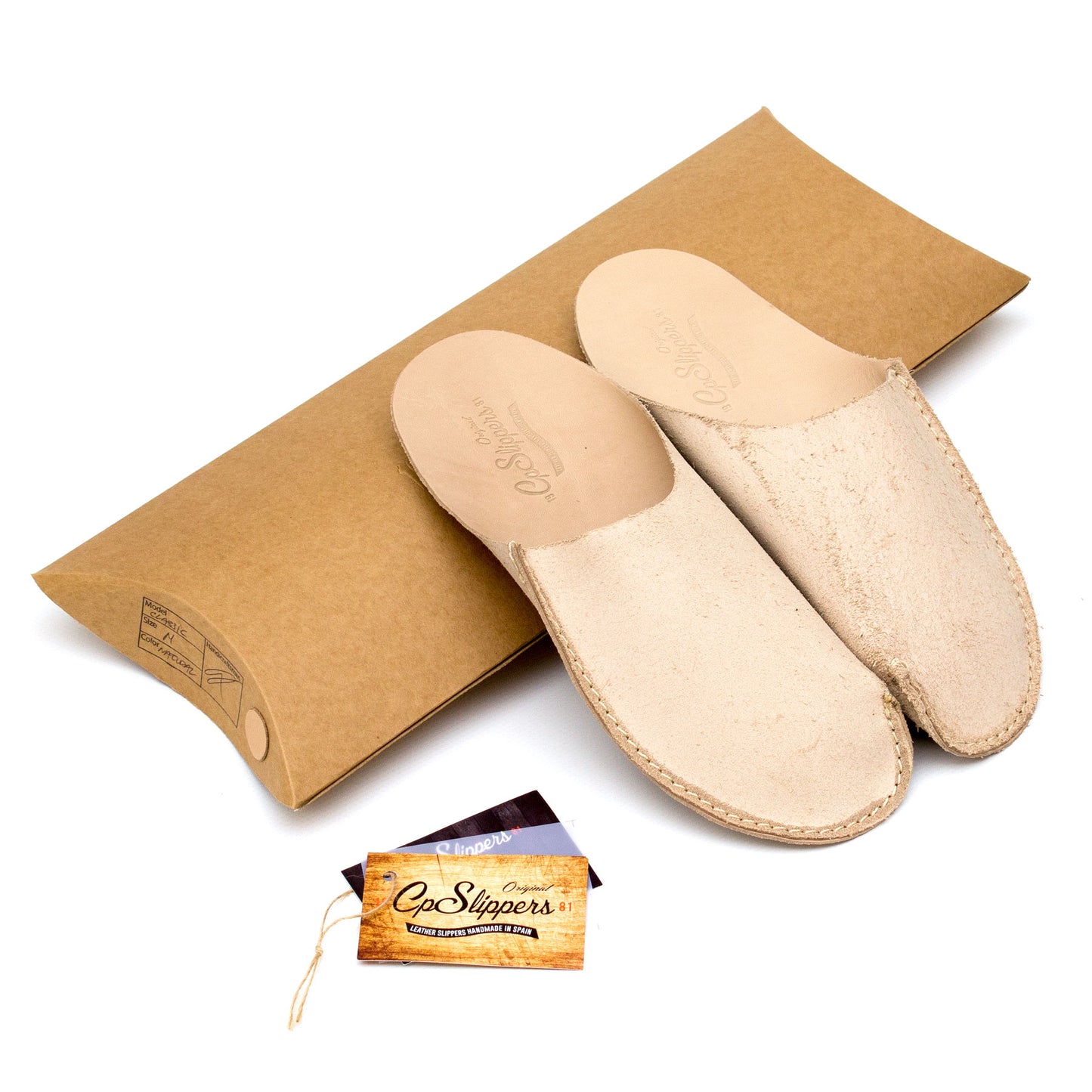 Natural CP Slippers minimalist for man and woman
