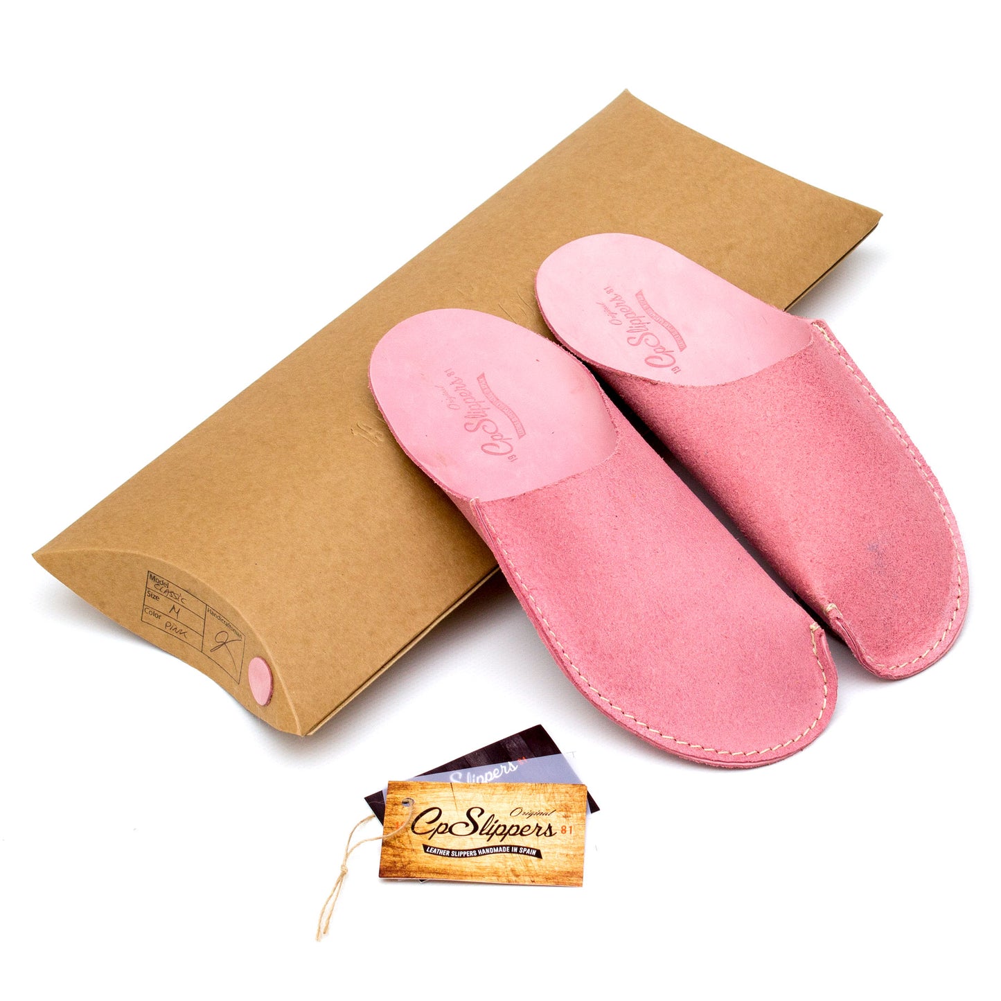 Pink CP Slippers minimalist home shoes for woman