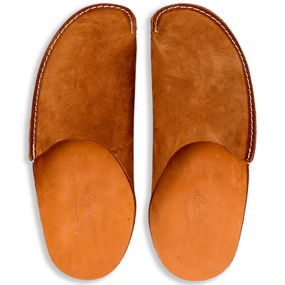 Minimalist CP Slippers Tan Leather