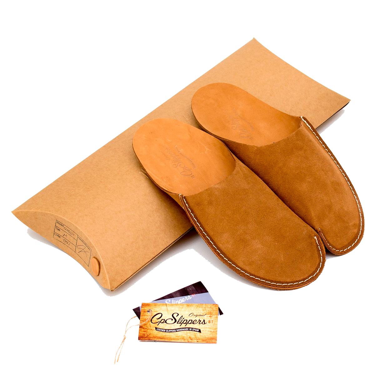 CP Slippers packaging