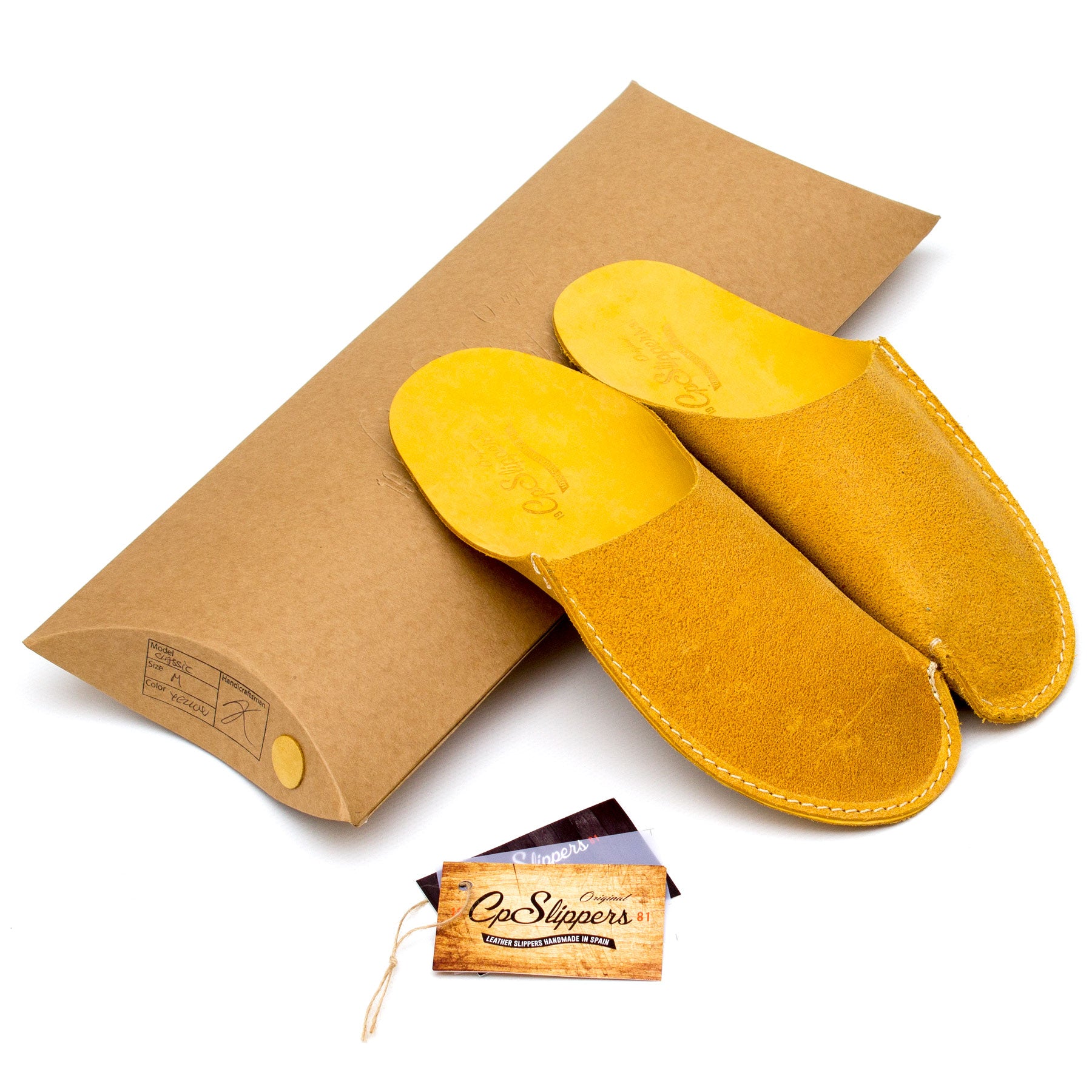 Yellow CP Slippers Minimalist for man and woman