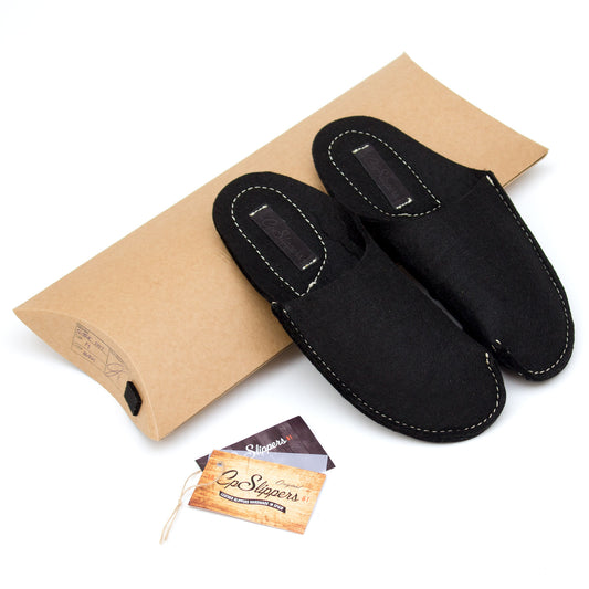 Black CP Slippers Classic - CP Slippers