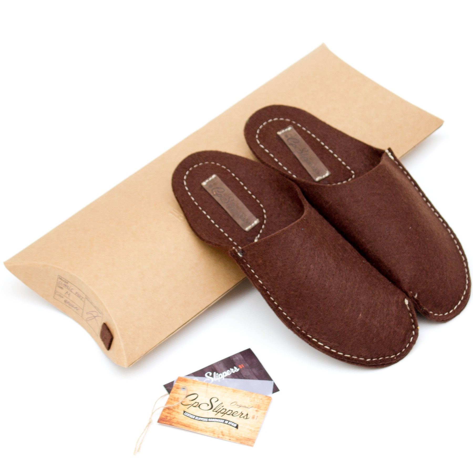 Brown CP Slippers Classic