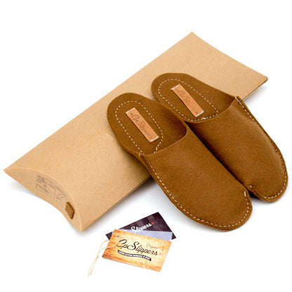 Tan CP Slippers Classic - CP Slippers