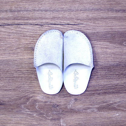 Natural Leather Kids Slipper - CP Slippers